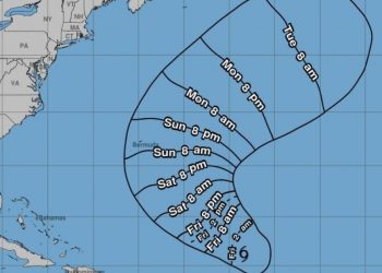 La tormenta Gabrielle avanza hacia el noroeste sin perspectivas de alcanzar EEUU