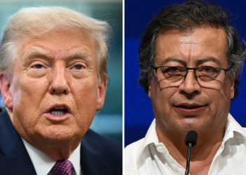 Trump dice que Petro es un "matón" y un "mal tipo" que fabrica "muchas drogas"