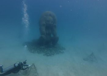 Escultura Atabey ha permitido sembrar más de 700 corales en Sosúa, dicen fundaciones