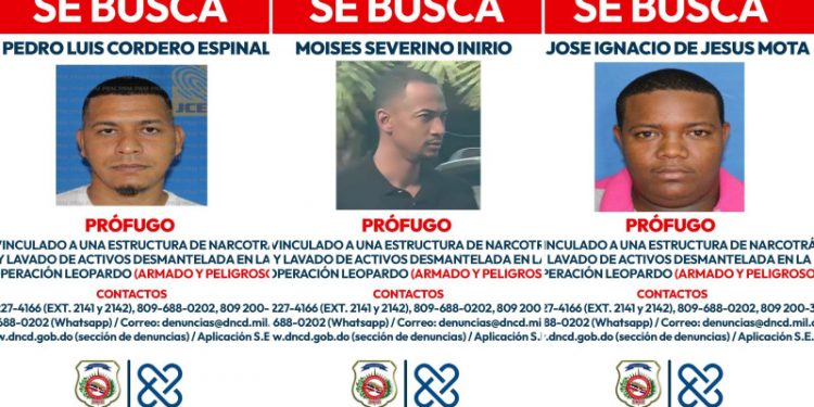 Emiten alerta de captura contra vinculados a caso Leopardo