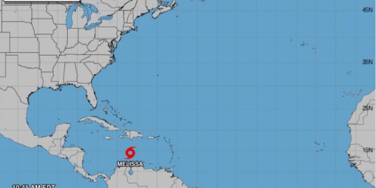 La tormenta Melissa amenaza convertirse en huracán al acercarse a Haití