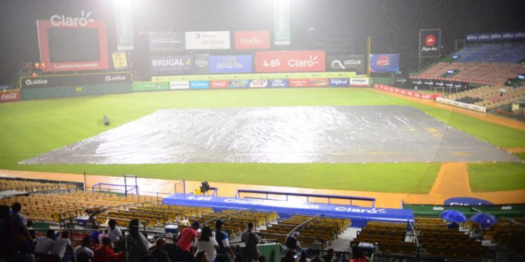 LIDOM extiende posposición a la jornada del miércoles ante paso de tormenta