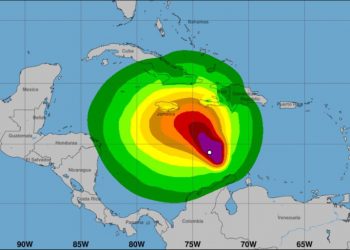 Este jueves lloverá más que ayer por tormenta Melissa