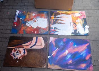 DNCD incauta cuadros con lienzos impregnados de cocaína