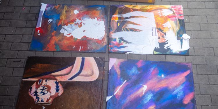 DNCD incauta cuadros con lienzos impregnados de cocaína