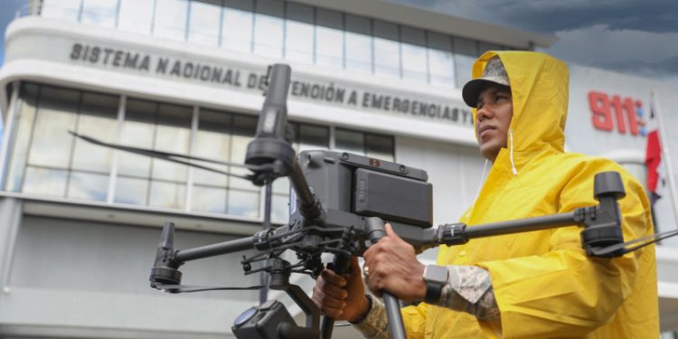 Gobierno dispone unidad de drones para asistencia y evacuación ante lluvias