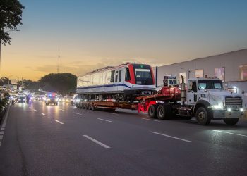 OPRET recibe dos nuevos trenes acoplables para incrementar capacidad Metro de Santo Domingo