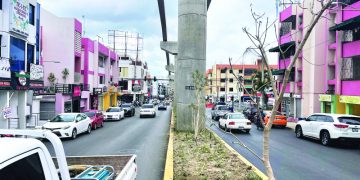 Comerciantes de Las Carreras se quejan por demora en trabajos del Monorriel de Santiago