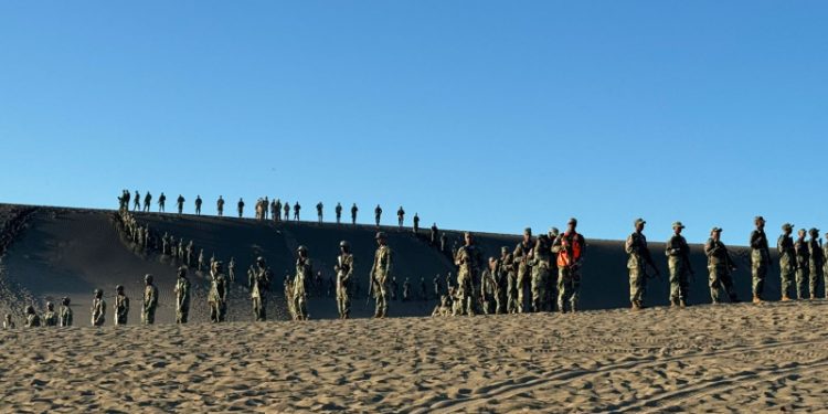 Las Dunas de Baní bajo fuerte patrullaje de la Armada