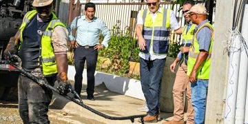 Alcalde Ulises Rodríguez supervisa solución vial en República de Argentina con Estrella Sadhalá