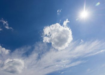 Pronostican ambiente mayormente soleado y de escasas lluvias hasta el final de la tarde