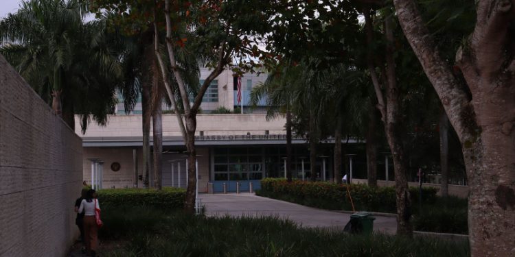 Embajada de EEUU en RD permanecerá cerrada durante tres días