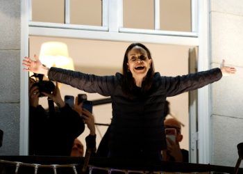 María Corina Machado hace su primera aparición pública después de 11 meses