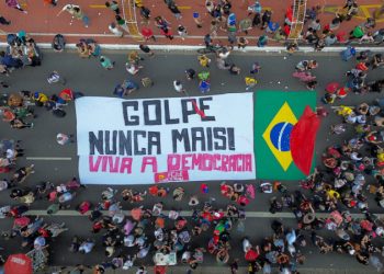 Protesta contra el proyecto que busca reducir la condena de Bolsonaro
