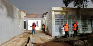 Dan mantenimiento a centros escolares en operativo "Navidad en las Aulas 24/7″