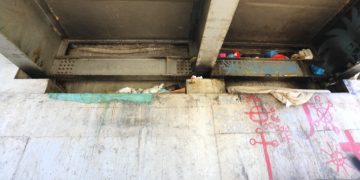 Puente fronterizo entre Juana Méndez y Dajabón se ha convertido en hogar para haitianos