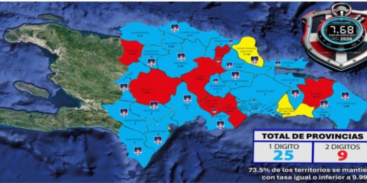 Estas son las nueve provincias donde se producen 10 homicidios por casa 100 mil habitantes