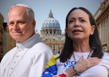 El papa recibe a María Corina Machado
