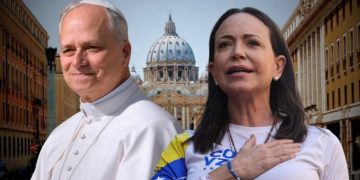 El papa recibe a María Corina Machado