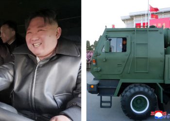 Corea del Norte presentó un nuevo lanzacohetes con capacidad nuclear