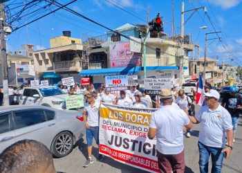 Movimiento Justicia Jet Set marcha en Haina para recordar a fallecidos en la tragedia