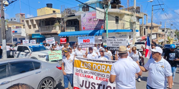 Movimiento Justicia Jet Set marcha en Haina para recordar a fallecidos en la tragedia