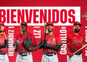 De la Cruz, Liz, Hernández y Castillo firman como agentes libres con el Escogido