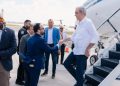 Presidente Abinader arriba a Miami para participar en cumbre regional convocada por Donald Trump*