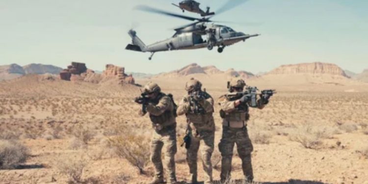 Cómo fue el rescate del copiloto de un caza derribado