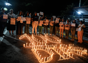 Chavismo marcha contra las sanciones a Venezuela