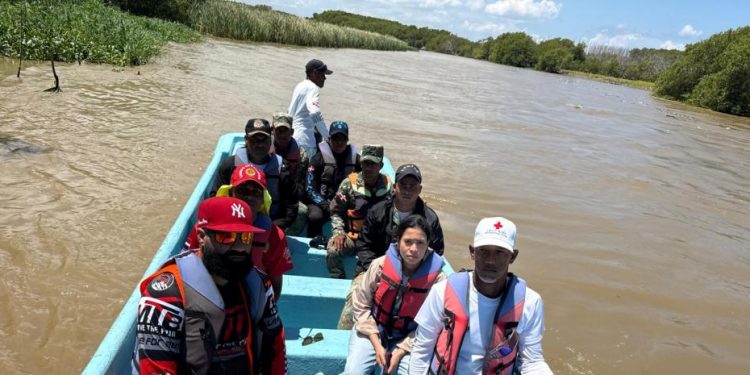 Posponen búsqueda de niño en río Yaque del Norte