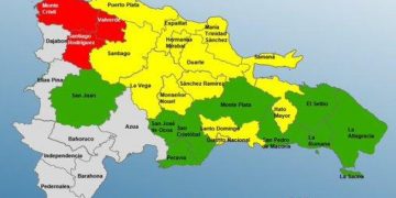 COE eleva alarmas por lluvias: Tres provincias en alerta roja y 12 se mantienen en amarilla