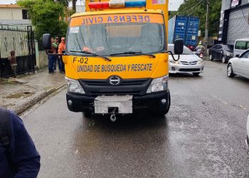 Gran cantidad de lluvia repentina que cayó en algunos puntos de Santiago drenó en media hora, informó Defensa Civil
