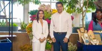 Ministro David Collado recibe visita de la embajadora de los Estados Unidos, Leah Campos