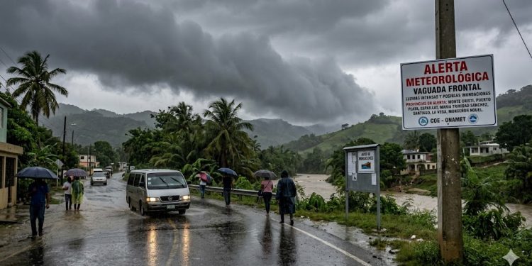 Vaguada prefrontal provocará lluvias intensas y mantiene alertas en varias provincias