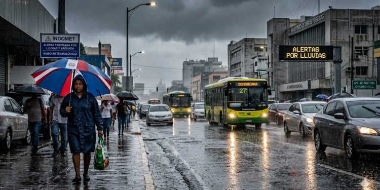 Indomet: sistema frontal y vaguada provocarán aguaceros y posibles granizadas en varias provincias
