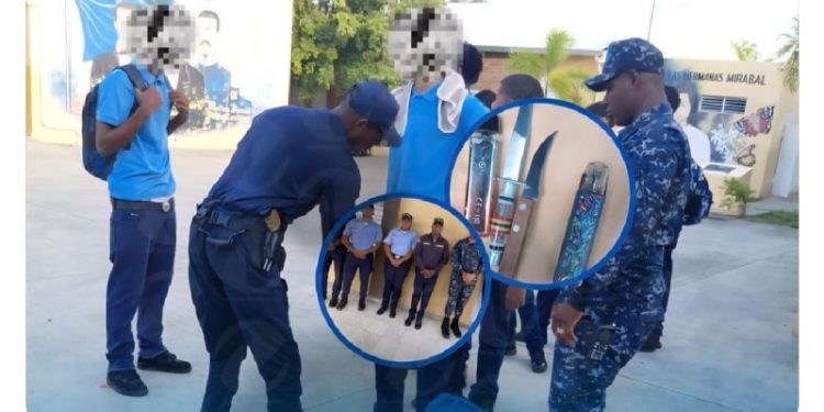 Incautan hasta cuchillos durante requisas en escuelas del Sur