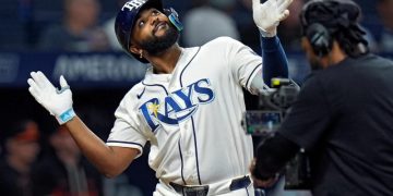 Junior Caminero jonronea en días consecutivos
