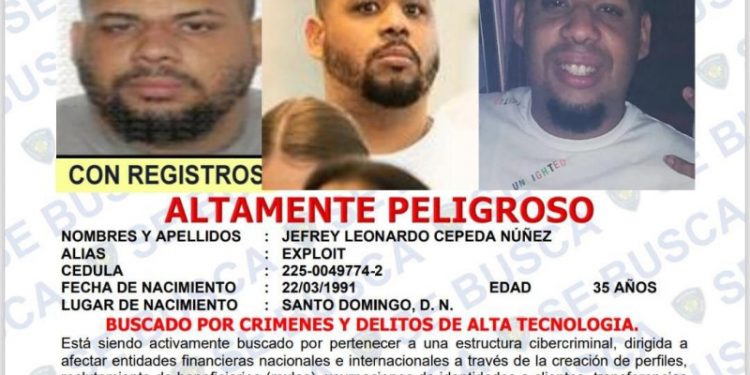Apresan a Jefrey Leonardo Cepeda Núñez, supuesto cabecilla de red de fraude financiero y delitos tecnológicos