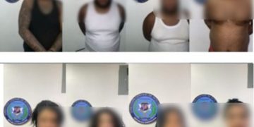 Desmantelan presunta banda en Sajoma: 17 detenidos, fusil y armas ocupadas en operativo conjunto