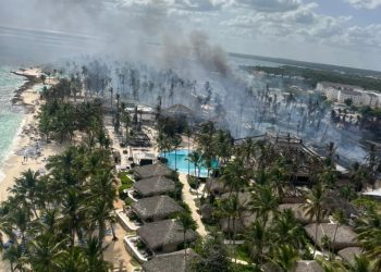 Embajadas gestionan documentos de sus ciudadanos tras incendio en hotel de Bayahíbe