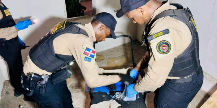 Nueve detenidos y 7,573 gramos de drogas incautadas durante operativos en SDO