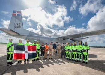 Gobierno dominicano envía nuevo contingente de rescatistas a Venezuela para reforzar las labores de búsqueda y rescate
