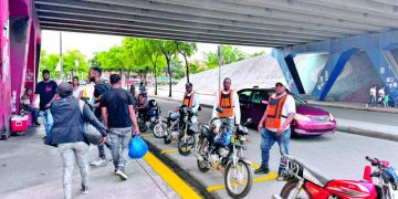 Entre el 3 y 24 de junio, se intervinieron 488 paradas de motoconchistas alrededor del país