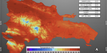 El termómetro marcó 39.9 grados en Sabaneta; esto es lo que muestran mapas de calor en cuatro días