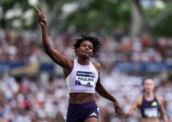 Marileidy Paulino vuelve a romper récord y gana su tercera carrera en Liga Diamante este año