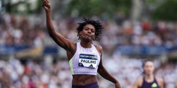 Marileidy Paulino vuelve a romper récord y gana su tercera carrera en Liga Diamante este año
