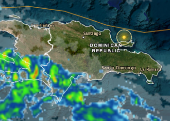 Reportan temblor de tierra con epicentro a varios kilómetros de Las Terrenas