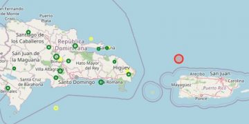 Se registra sismo de magnitud 5.0 al este del país