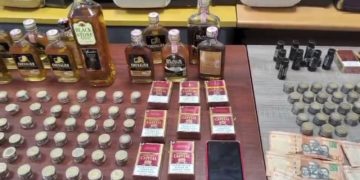 Policía Nacional y DINTEL realizan operativos en Puerto Plata y ocupan diversos artículos